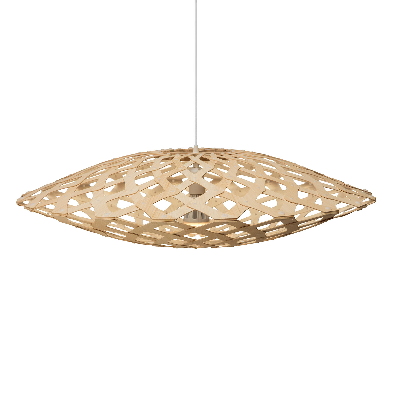 david trubridge Flax pendant lamp Ø 80 cm natural