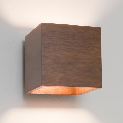 Mooie houten wandlamp CREMONA