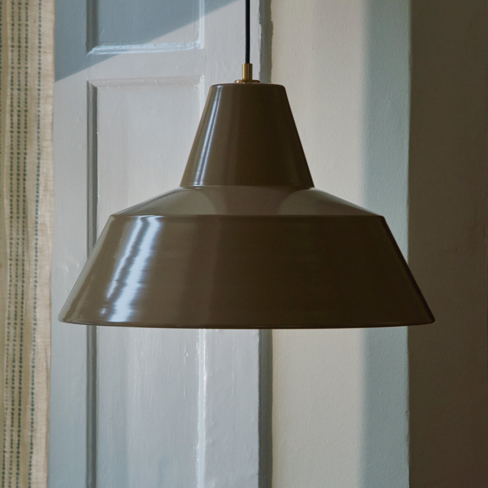 Workshop W4 hanglamp bruin aluminium E27 - Handgemaakt Workshop W4 hanglamp bruin aluminium E27 - Handgemaakt