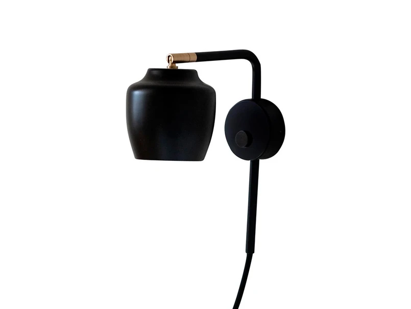 CPH Lighting - Nola Væglampe Sort