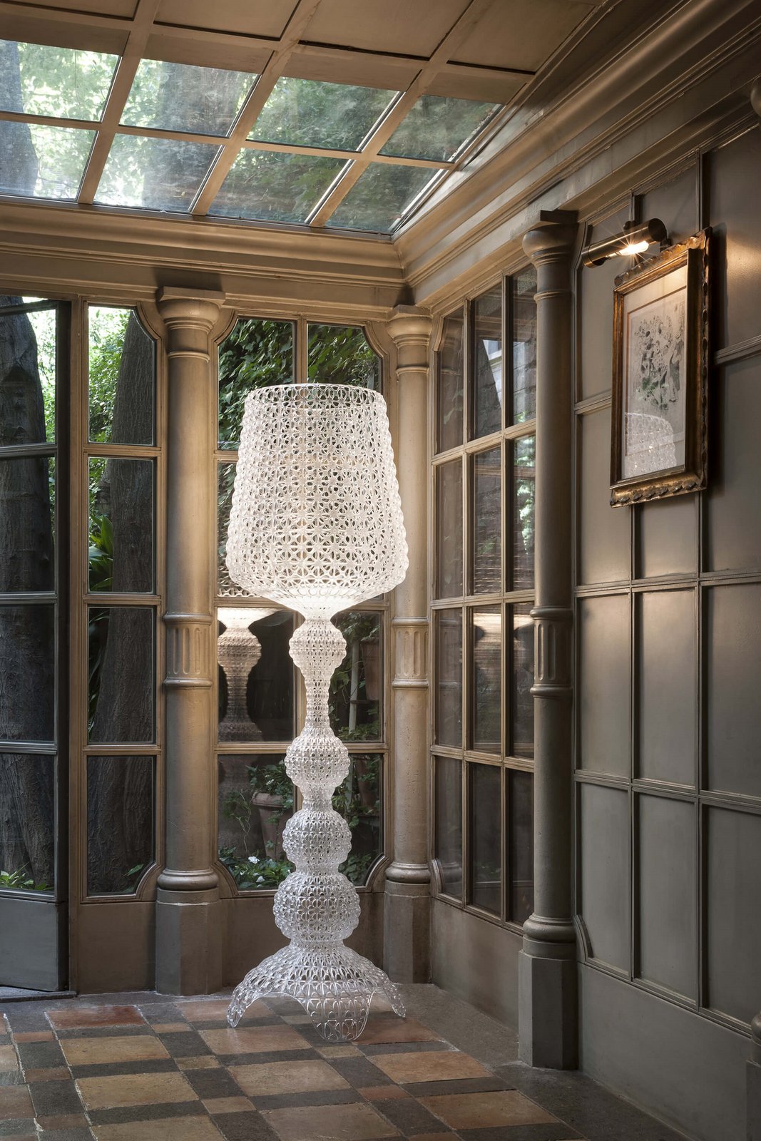 Kabuki Floor Lamp Black - Kartell