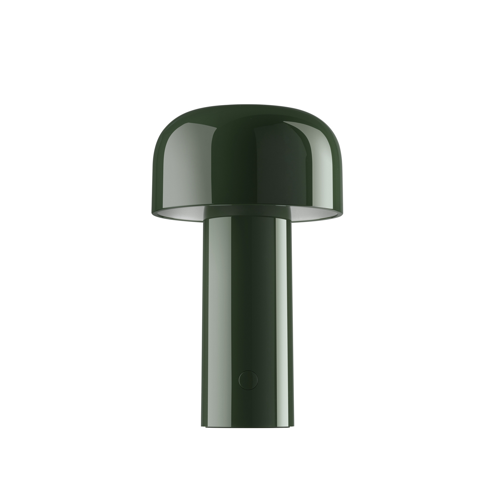 Flos LED-Akku-Tischlampe Bellhop, grün, 21 cm, dim., IP54 Flos LED-Akku-Tischlampe Bellhop, grün, 21 cm, dim., IP54