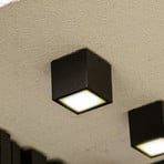 Gemini XS LED outdoor ceiling 22 cm 3,000 K black