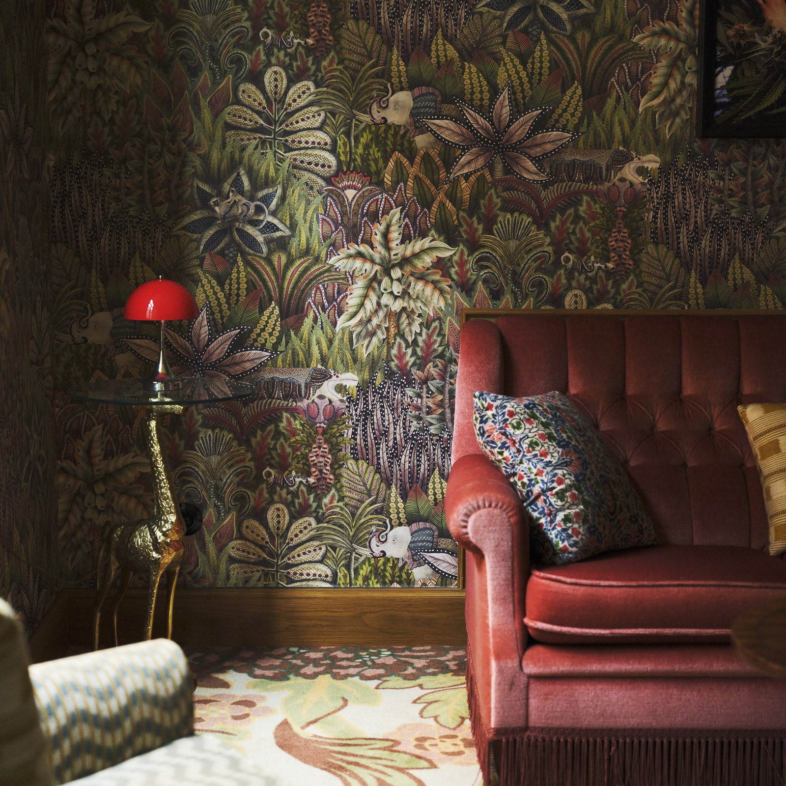 Panthella 160 Portable Original, opálovo červená – Louis Poulsen