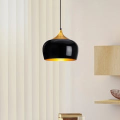 Berceste 212-S lámpara colgante Ø30cm negro/oro
