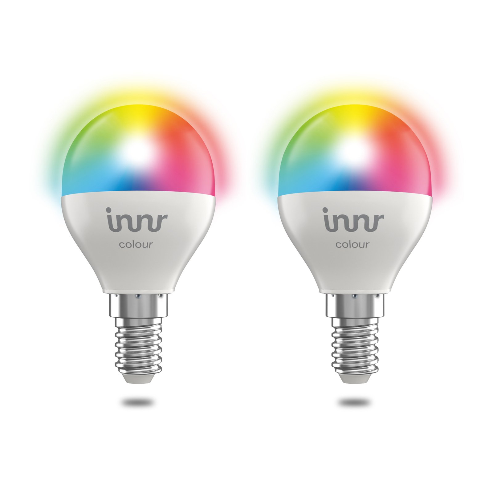 Innr LED-pære Smart Mini Bulb E14 4,8W RGBW 460lm 2x