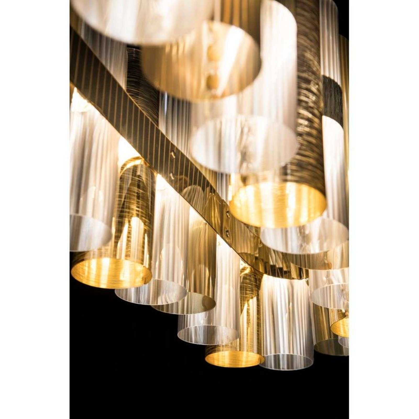 La Lollo Linear 100 Lustră Pendul Gold - Slamp