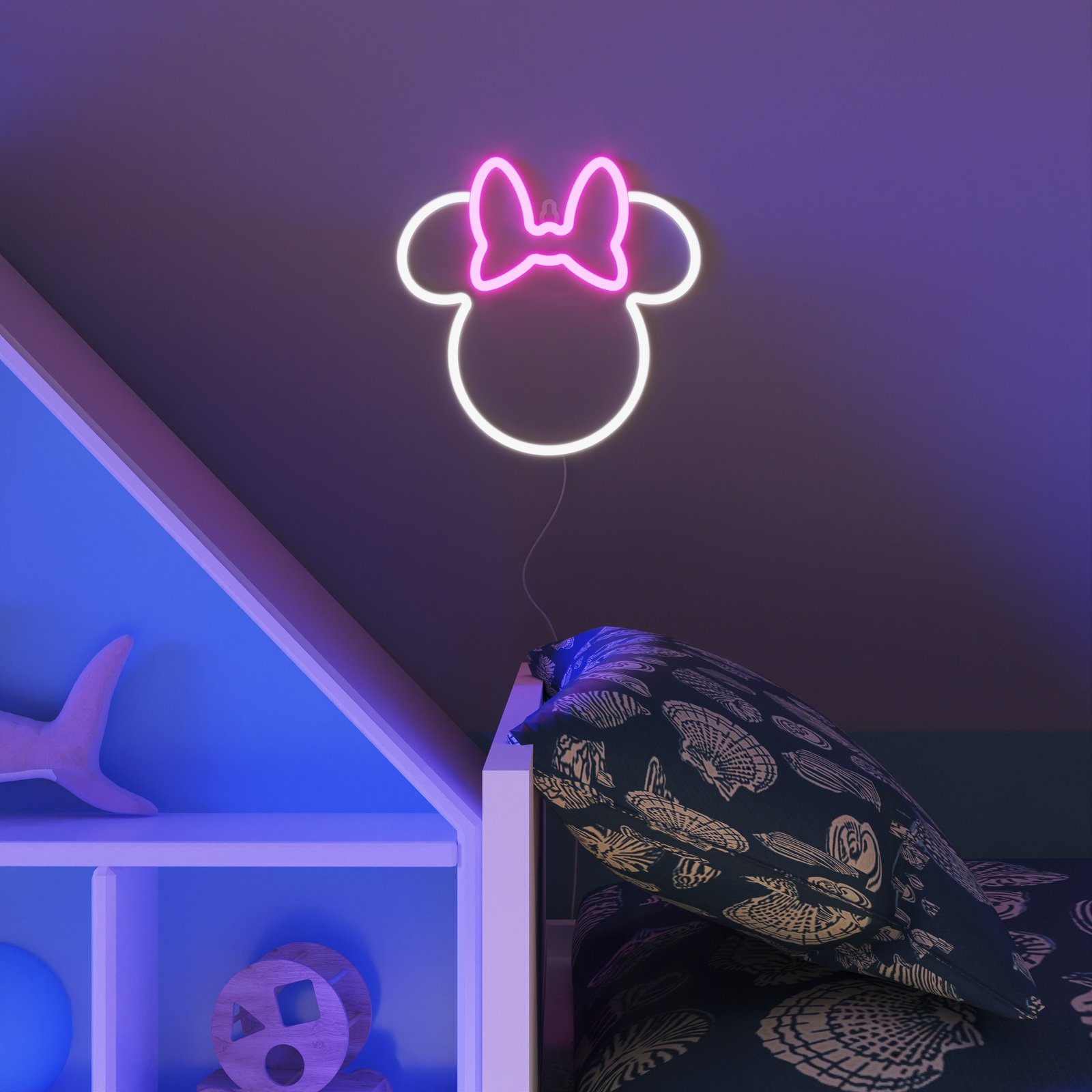 YellowPop Disney Minnie Ears LED zidna svjetiljka