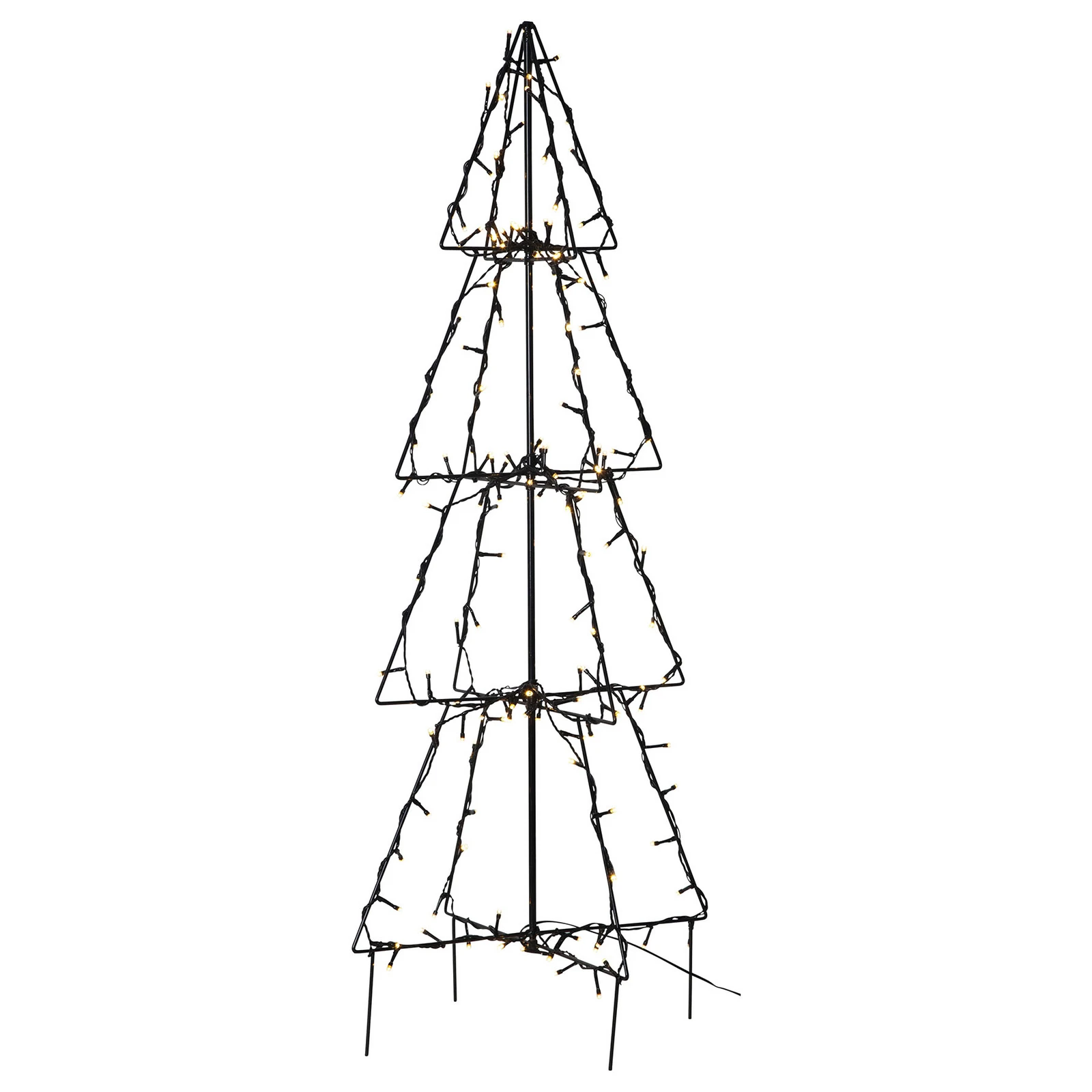 LED vonkajšia dekorácia Light Tree Foldy, výška 90 cm