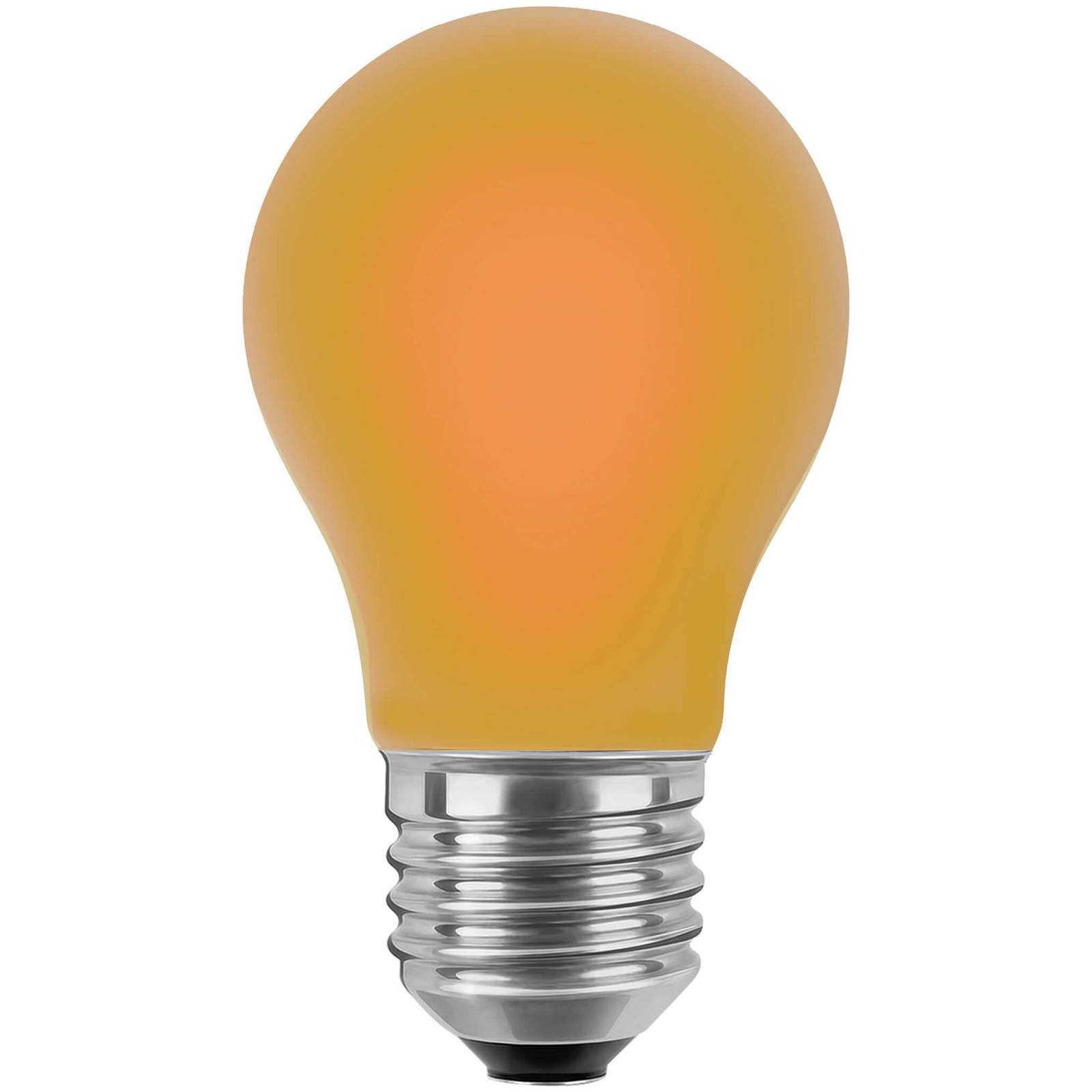 LED-Leuchtmittel, orange, E27, 2 W, dimmbar