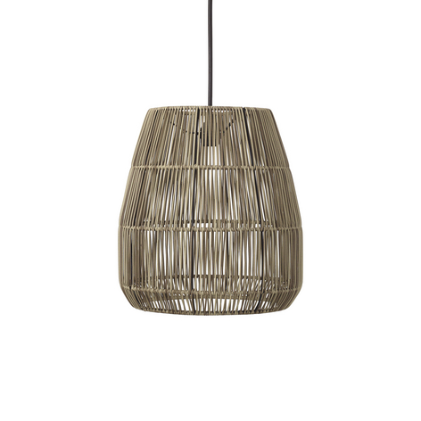 PR Home Saigon Hängelampe grau Ø 38 cm Kabel 2,5m