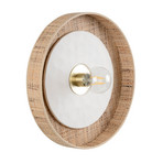 Portinatx Wandleuchte weiß, Ø40cm - MARKET SET