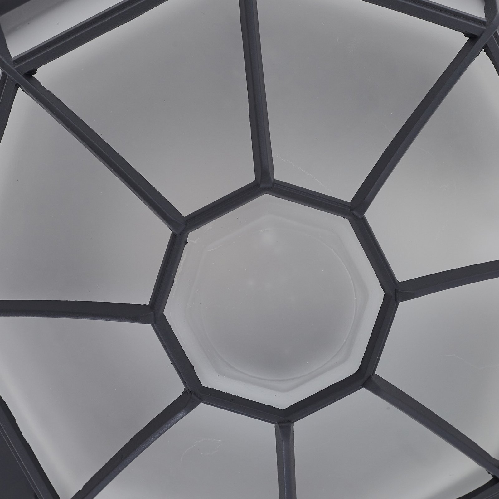 Idril Außendeckenleuchte, Ø 26,5 cm, Metall, anthrazit - Lindby Idril Außendeckenleuchte, Ø 26,5 cm, Metall, anthrazit - Lindby