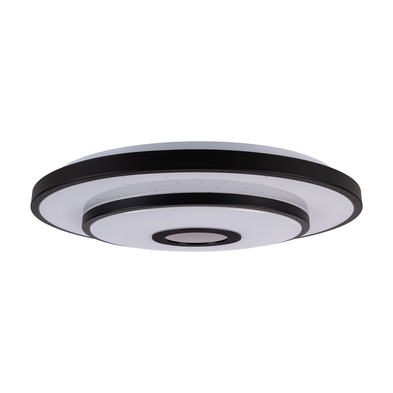 Genua LED ceiling lamp, black, iron, CCT, remote control Genua LED ceiling lamp, black, iron, CCT, remote control
