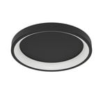 EGLO connect Smart-LED Deckenlampe Loretello-Z, rund,schwarz