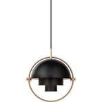 Multi-Lite Lustră Pendul ø36 Brass/Charcoal Black - GUBI