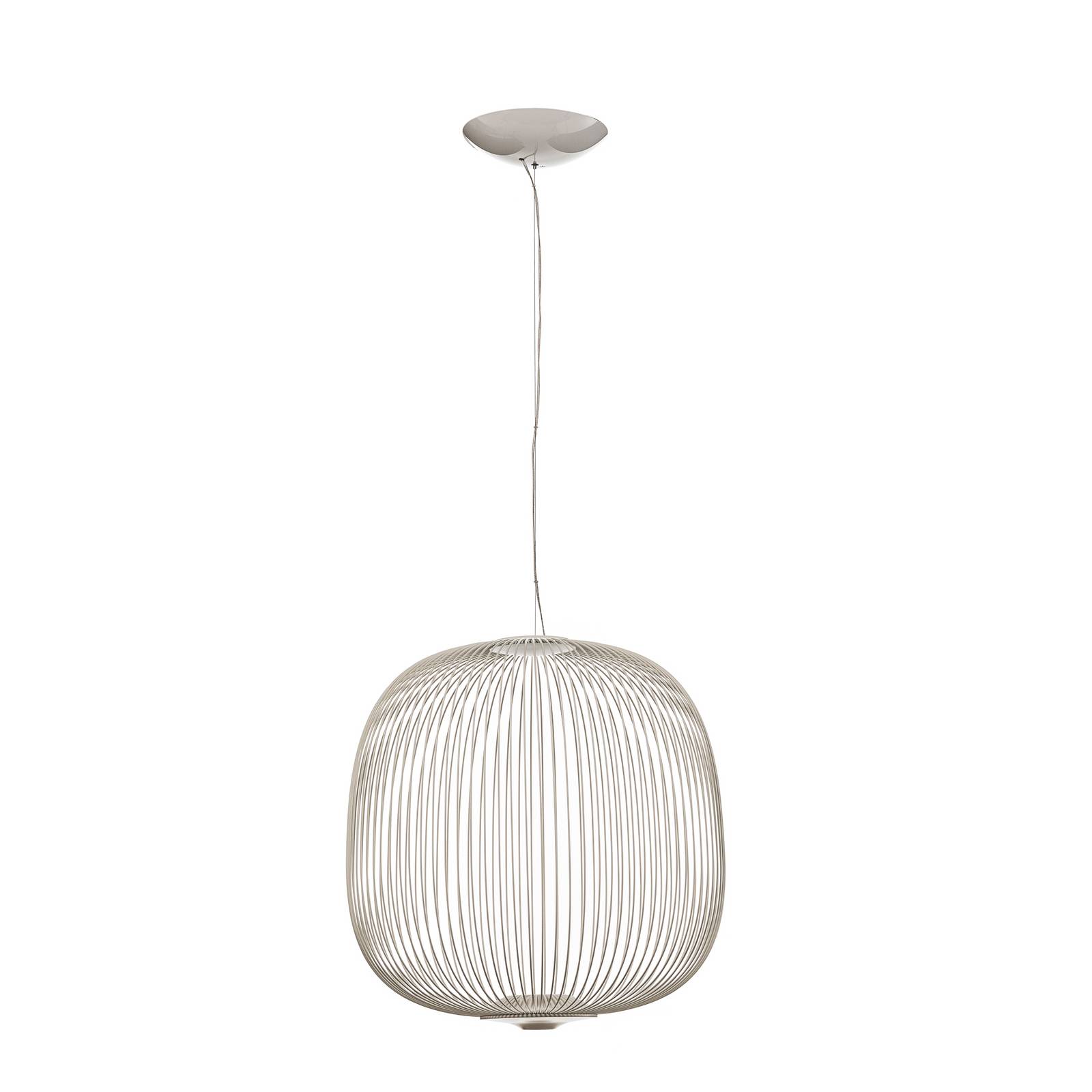 Foscarini Spokes 2 LED-Pendellampe dimmbar weiß