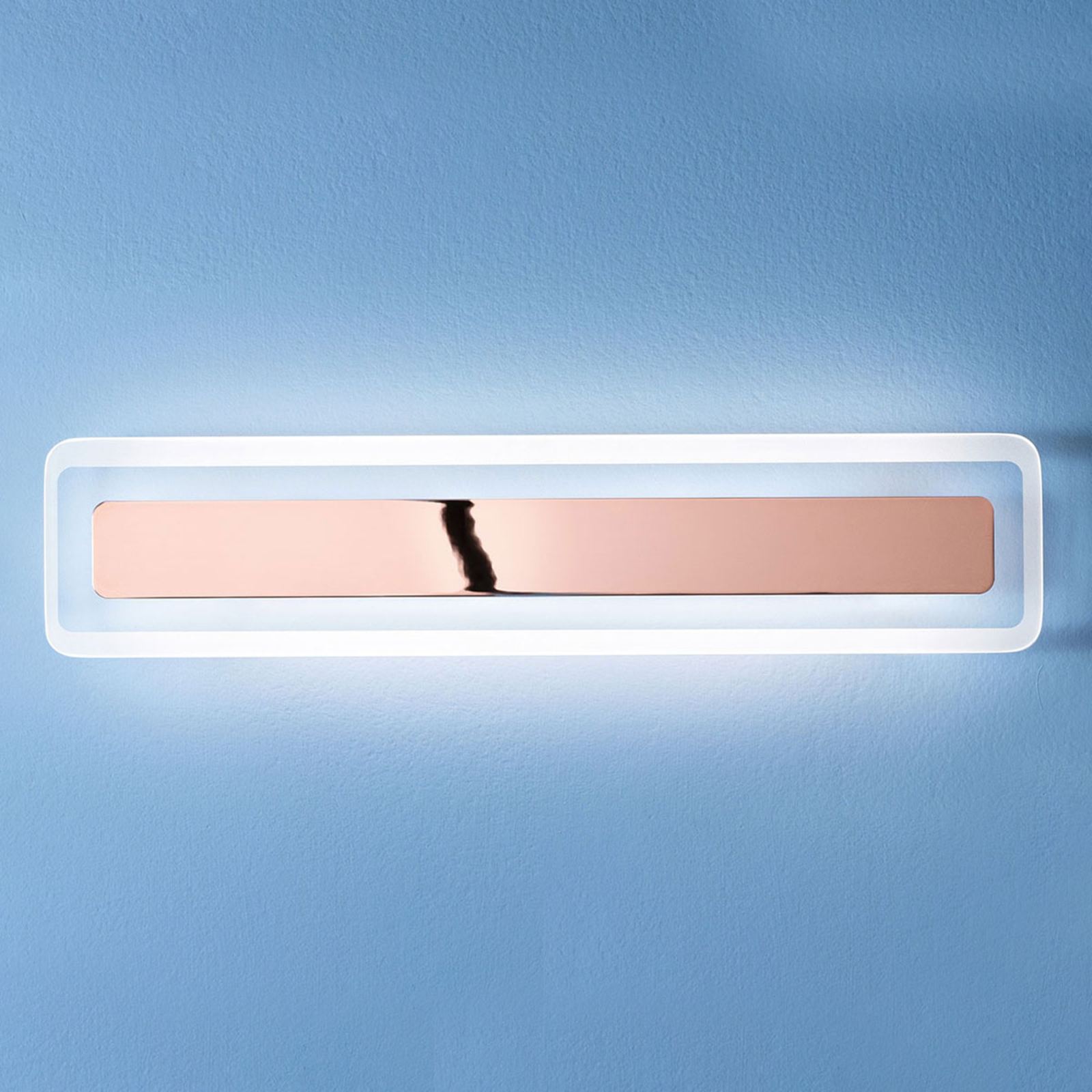 LED-Wandleuchte Antille in Kupfer