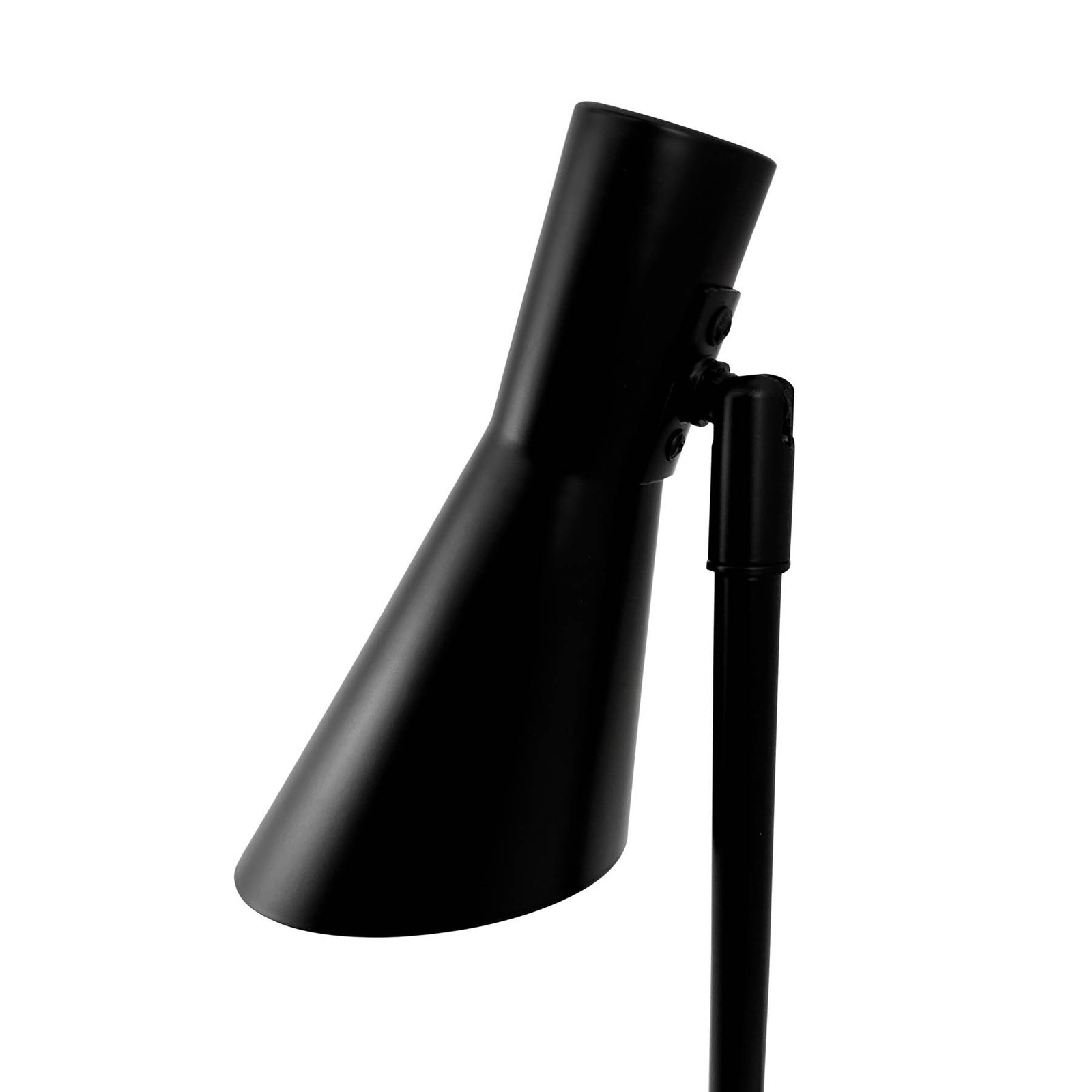 Dyberg Larsen table lamp DL12, black, height 39.5 cm, metal