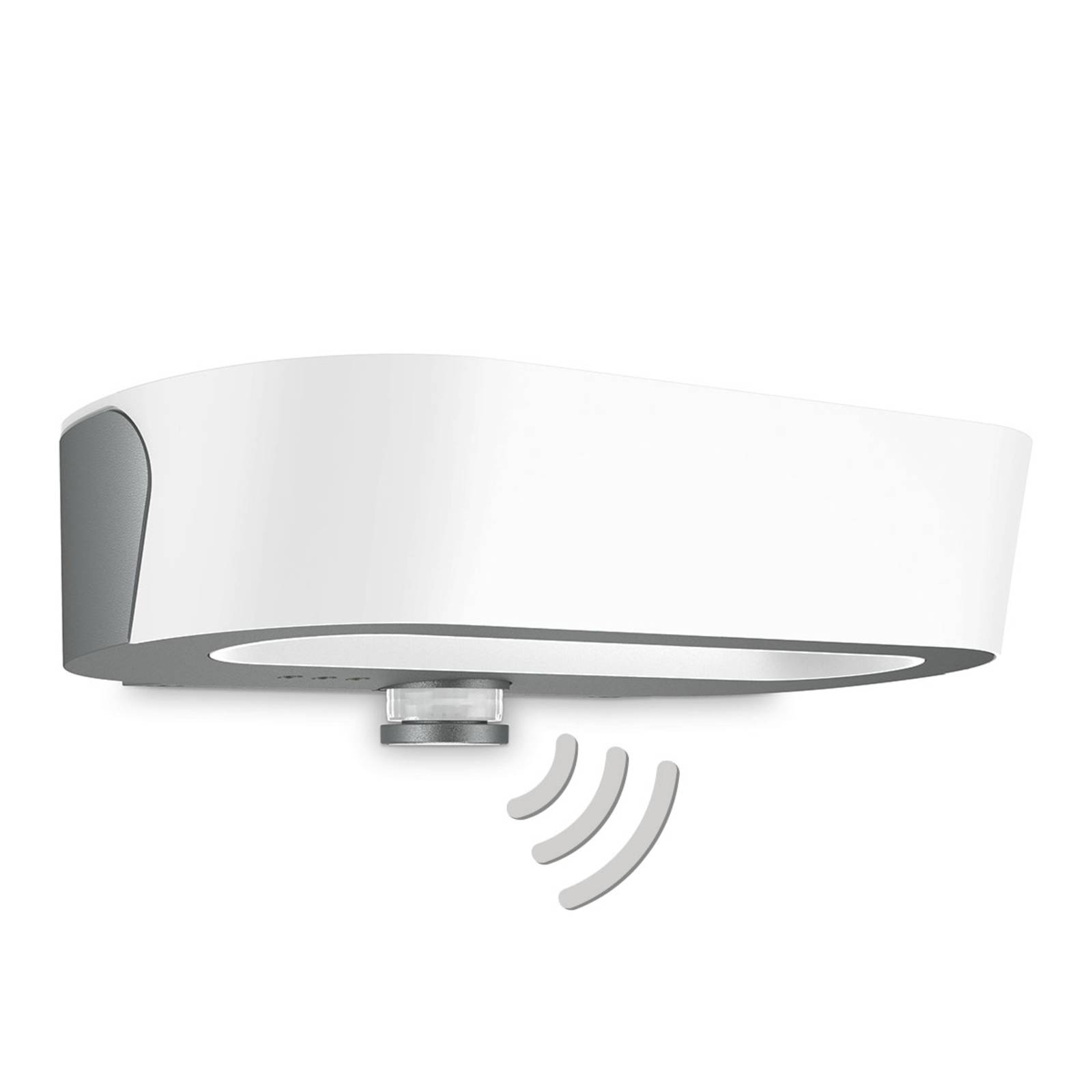 Steinel STEINEL L 710 LED outdoor wall lamp anthracite, aluminium, plastic, 8.6 W, energy efficiency: A+, W: 26 cm, H: 7.7 cm