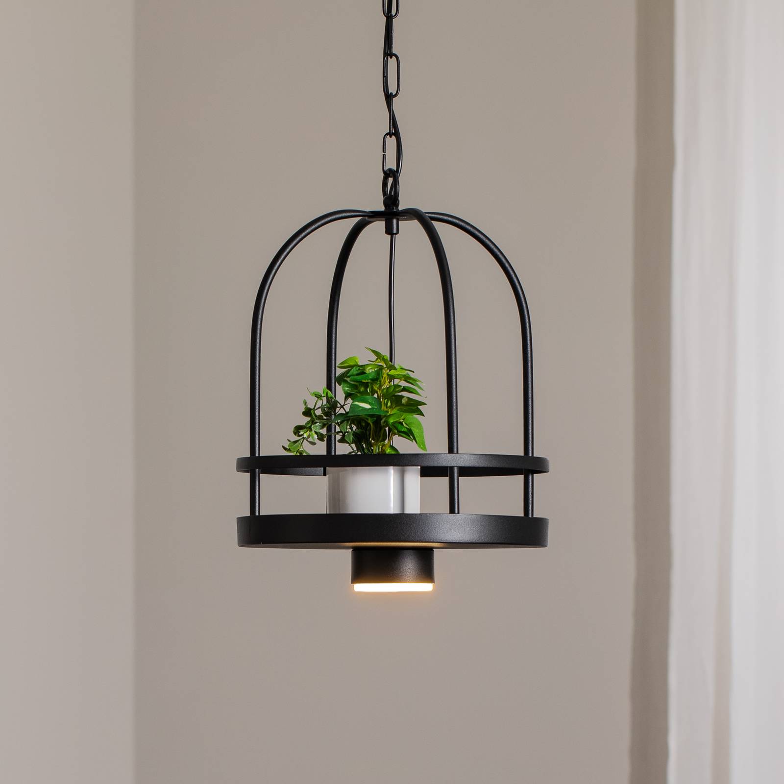 Hängeleuchte Zona, schwarz, Ø 30 cm, Stahl günstig online kaufen