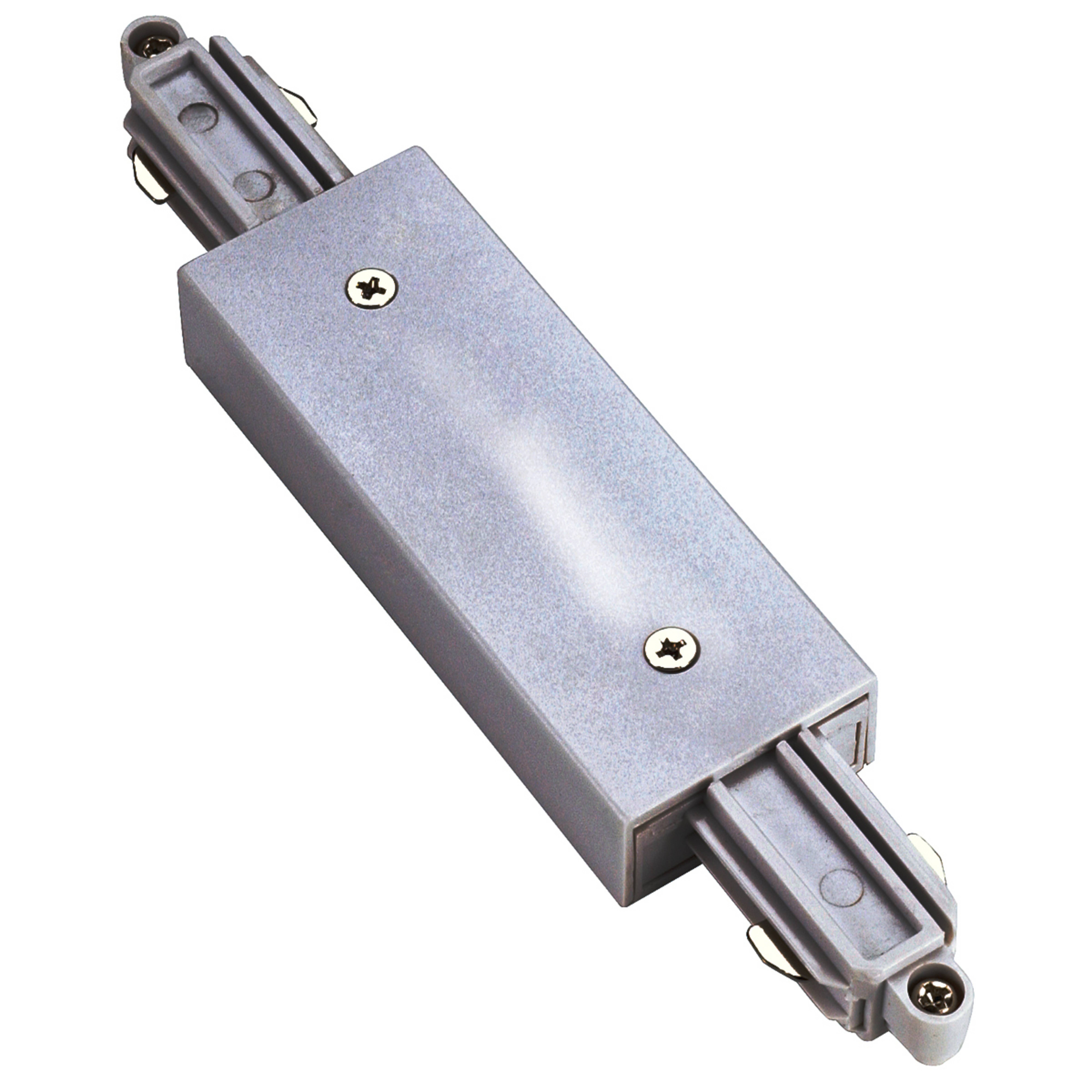 Conector longitudinal SLV con opción de alimentación plata