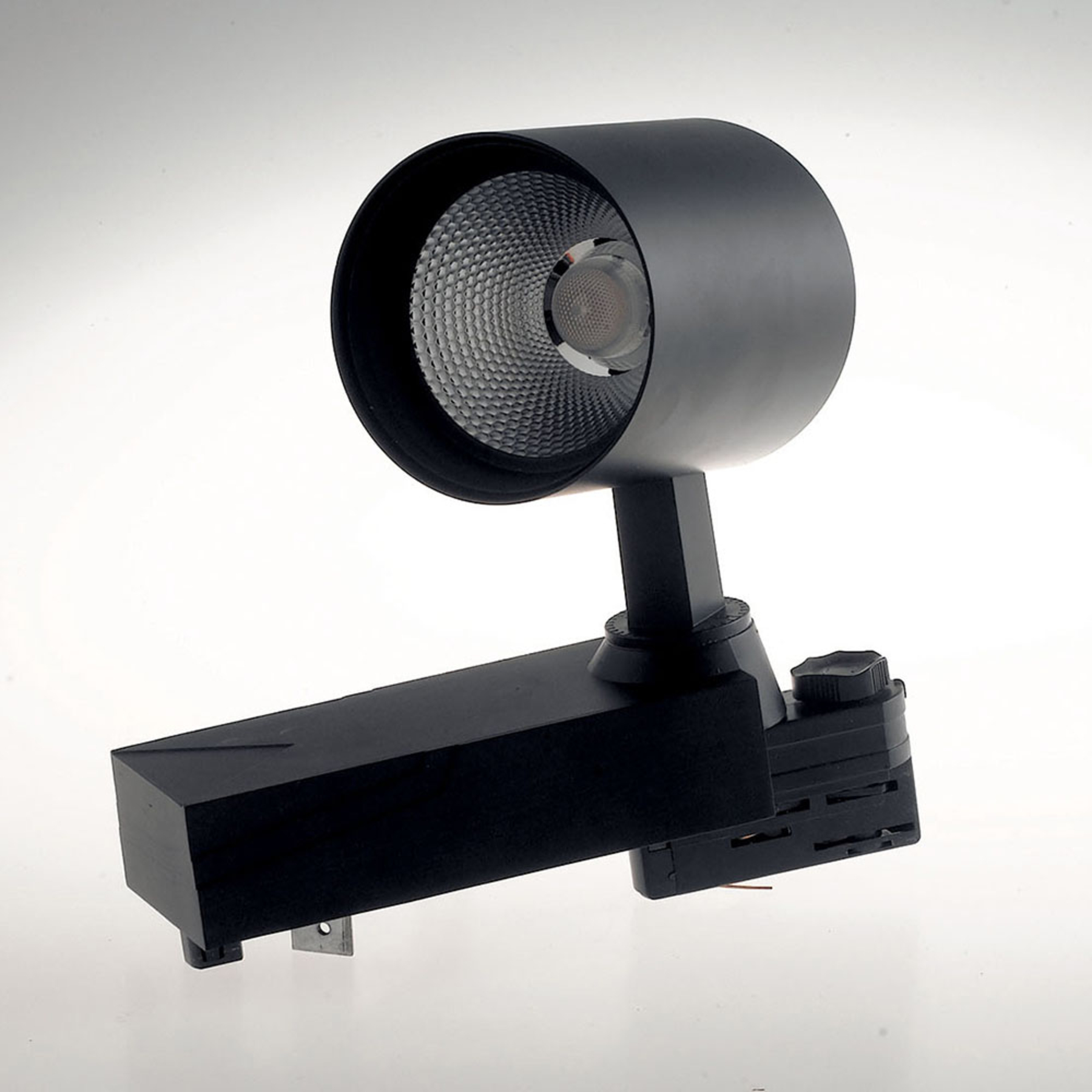 Eco-Light Eagle LED track spotlight 3,000 K 20 W black, aluminium, 20 W, energy efficiency: A+, W: 12.5 cm, H: 25 cm
