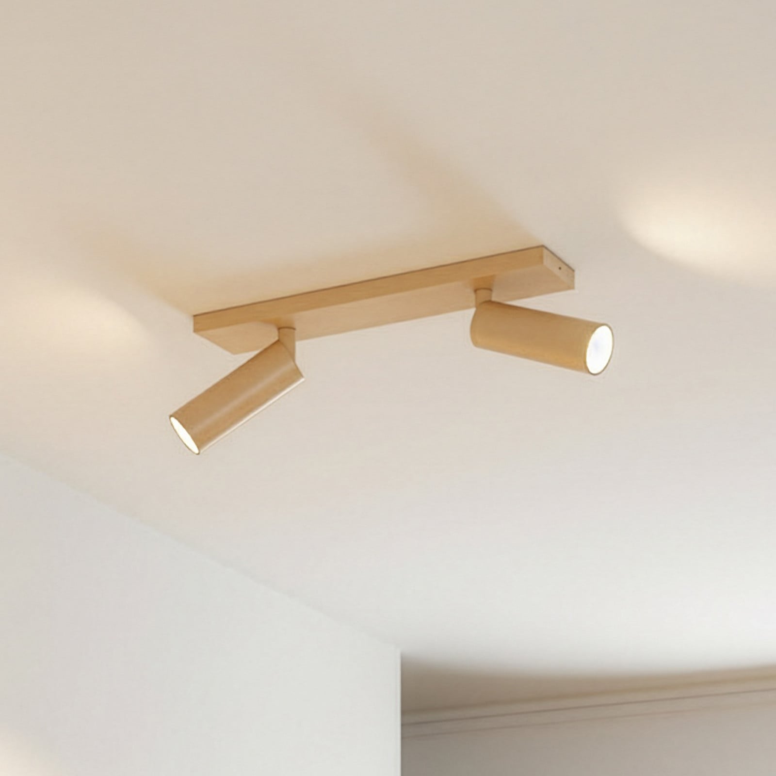 Brinja Slim loftspot, 2 lyskilder, kaffe, GU10 MR11 Arcchio - Entré - Moderne - Aluminium - Med flere lyskilder