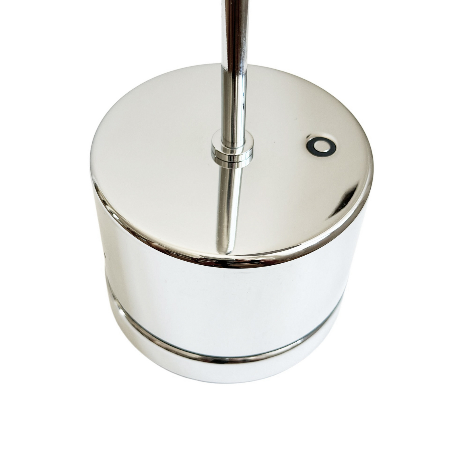 Dyberg Larsen LED-Akku-Tischleuchte MOOVELIGHT, chrom, 35 cm