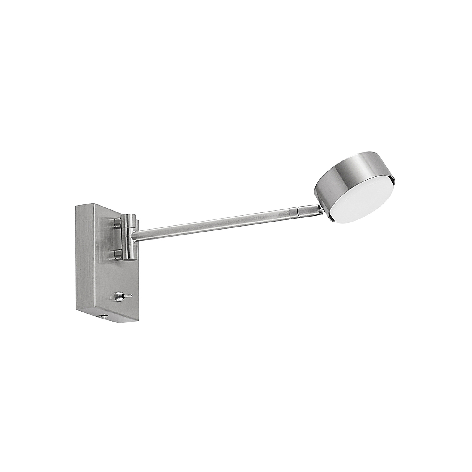 Lindby Kaylou Wandlampe, ausladend, nickel