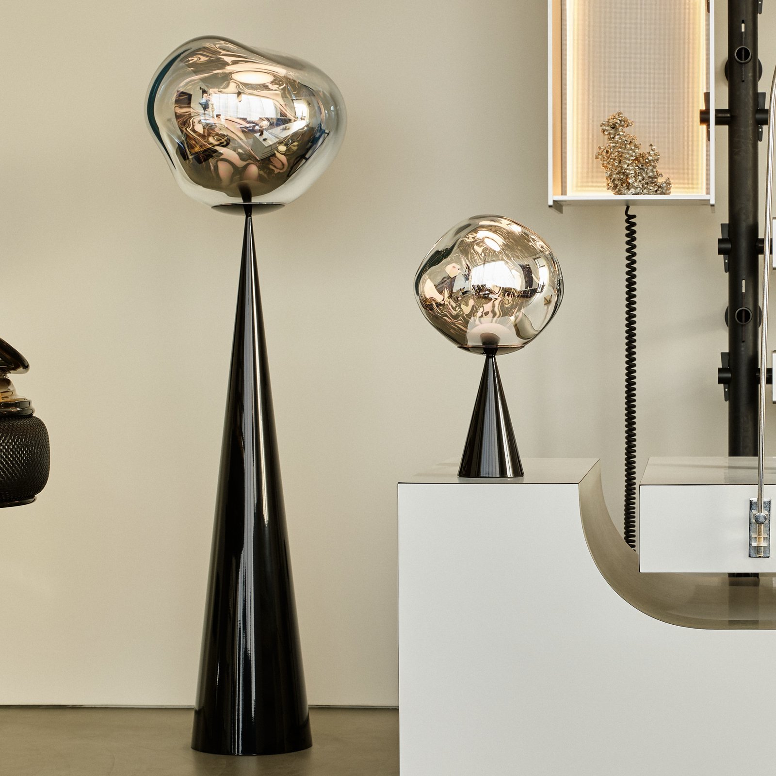Melt Portable Lampe de Table Black - Tom Dixon