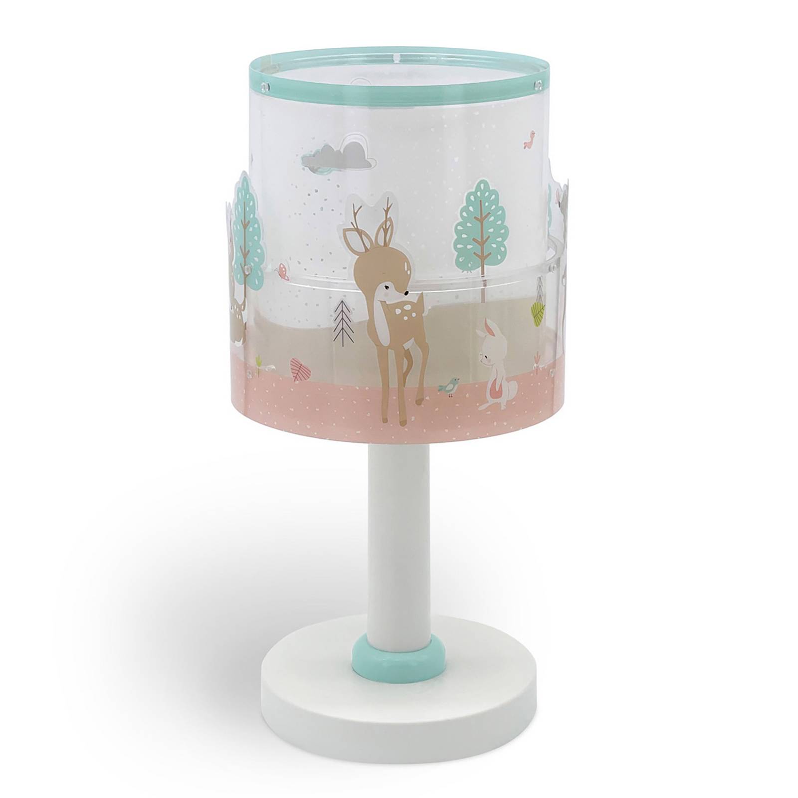 Lampa stołowa dla dzieci Loving Deer, G4, Ø 15 cm