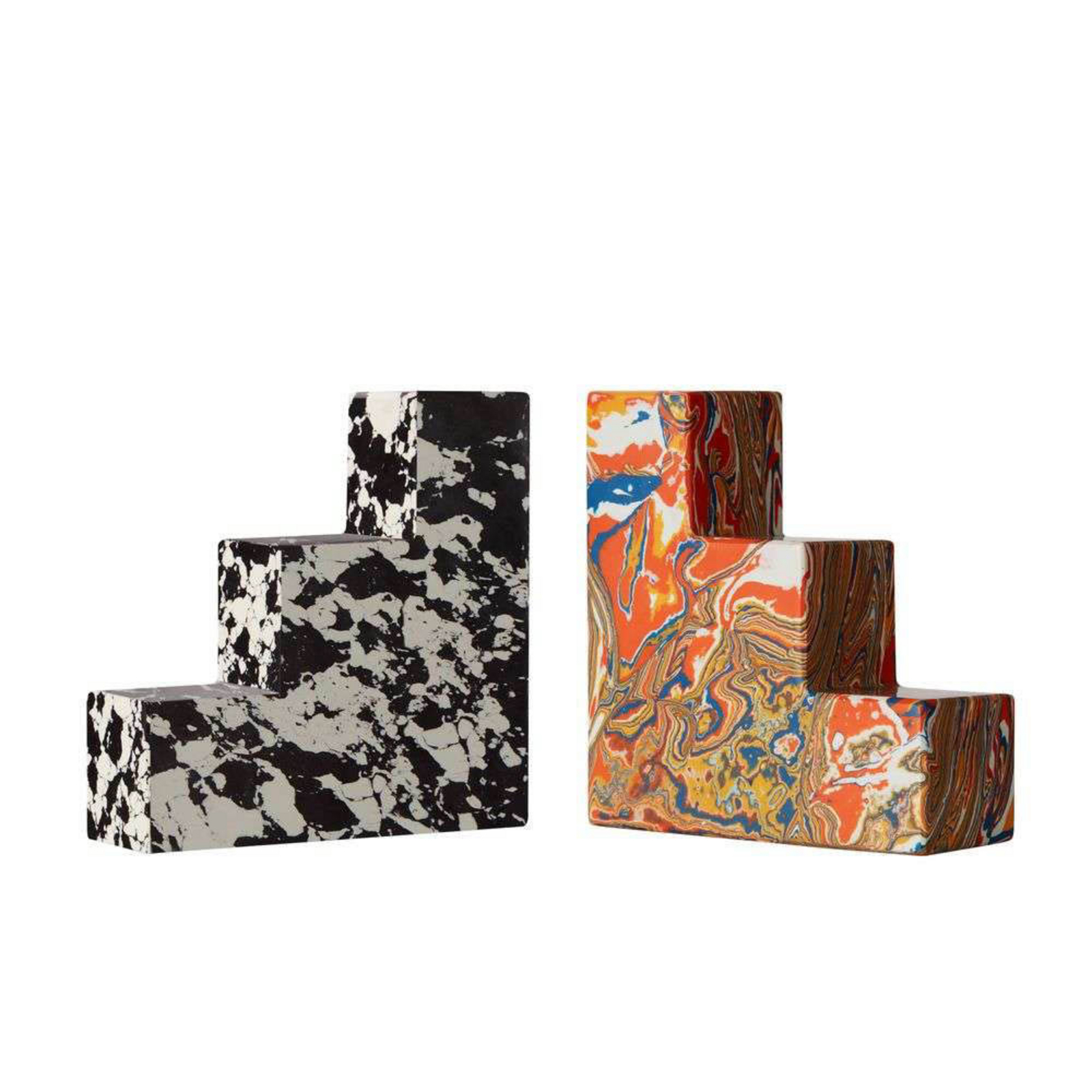 Swirl Bookends 2 pcs. Multicouleur - Tom Dixon