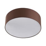 Sebatin Plafondlamp Ø40 Brown/White/Nickel - Lindby