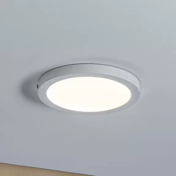 Lampenwelt Paulmann Atria LED-Deckenleuchte Ø22cm weiß matt