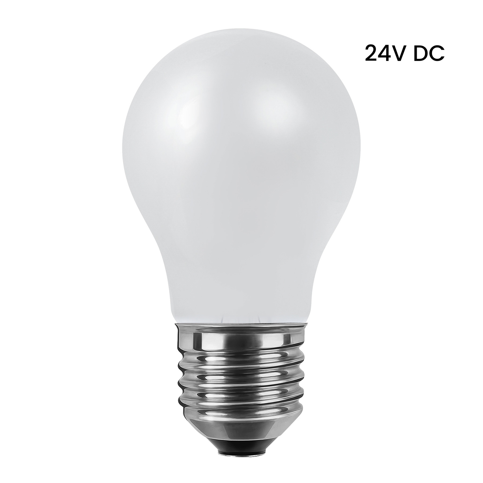 SEGULA LED lampa 24V E27 6W 927 opāla, dimmējama