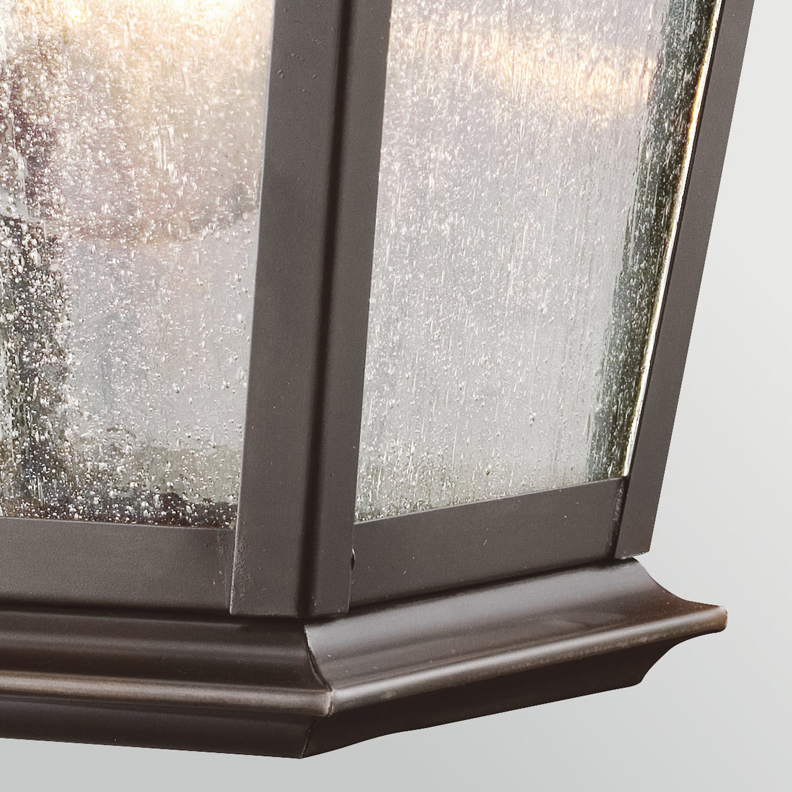 Candeeiro de parede exterior Mount Vernon, bronze antigo, 32 cm, IP44 - KICHLER Candeeiro de parede exterior Mount Vernon, bronze antigo, 32 cm, IP44 - KICHLER