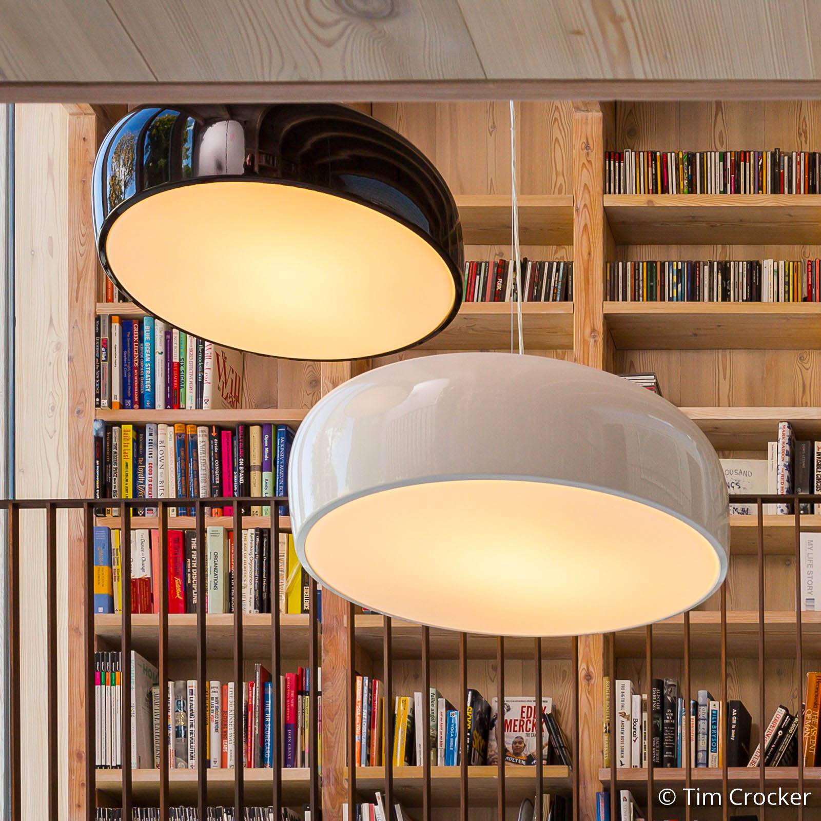 FLOS Smithfield S żyrandol LED, biały