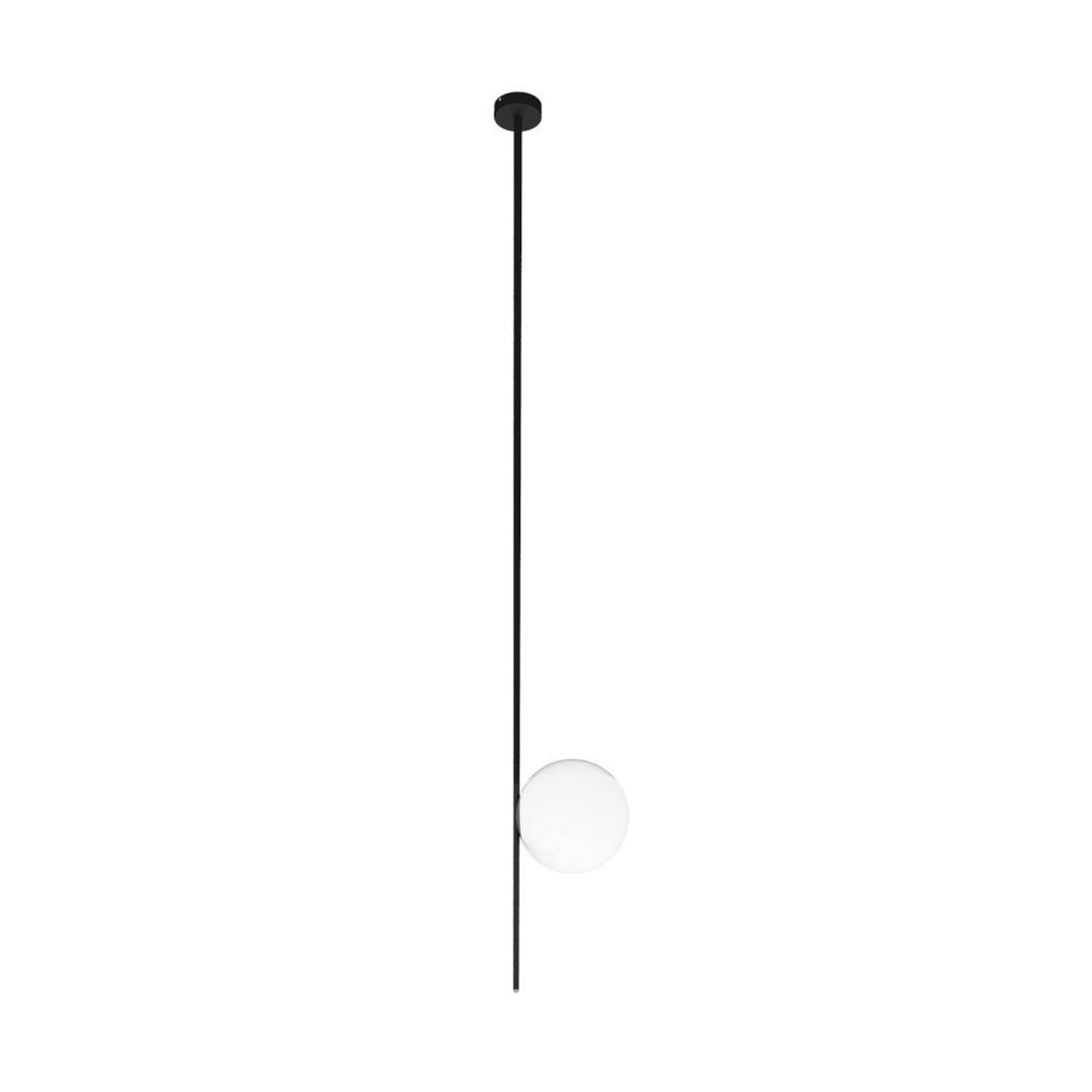 Karman candeeiro de teto exterior Atmosphere black 178 cm plástico