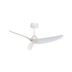 Plafondventilator Ipanema wit DC stil met afstandsbediening IP44 - Mantra