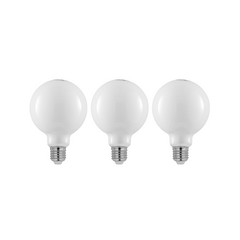 LED žárovka E27 4W 2 700K G95 globe dim opál 3ks