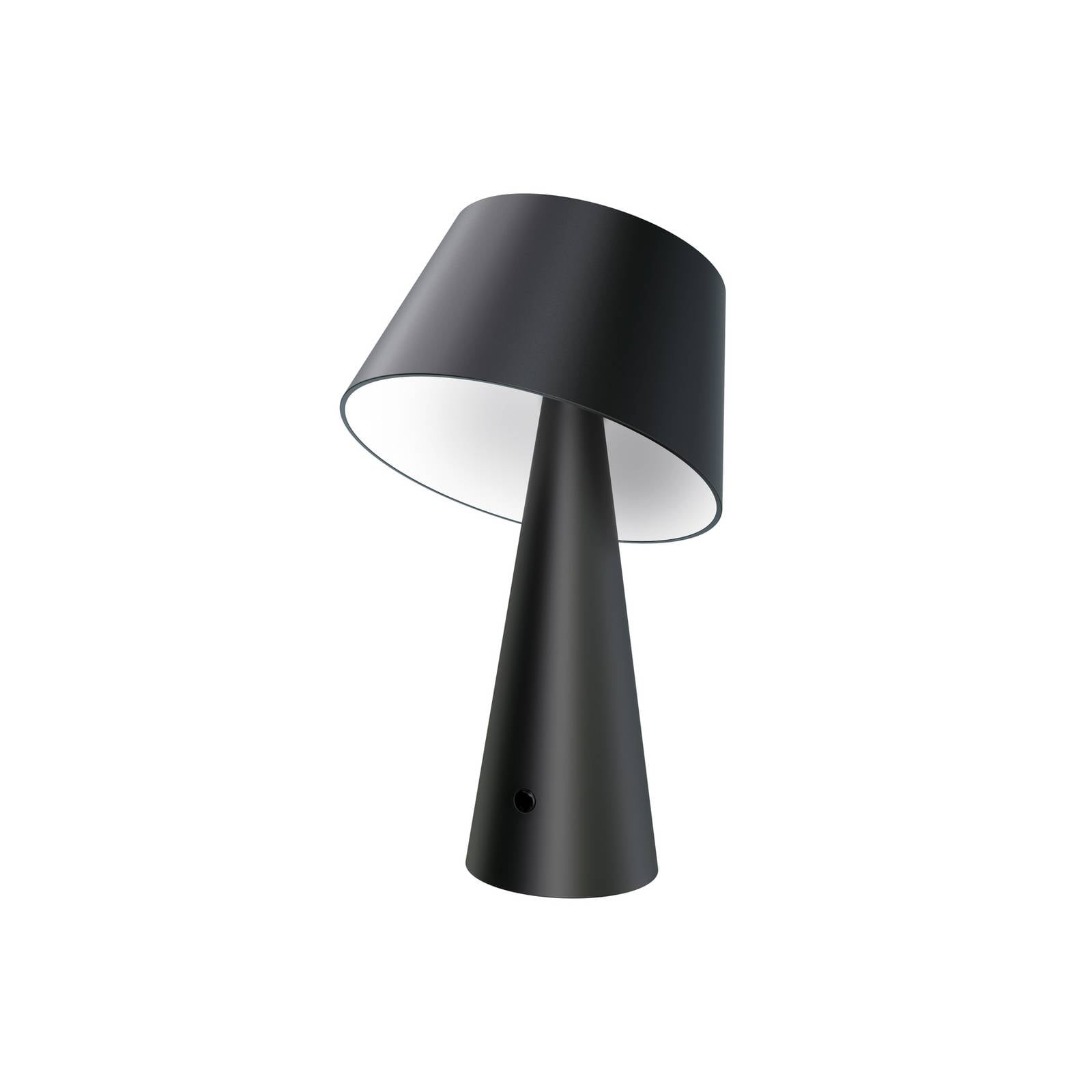 Lindby LED-Solartischlampe Lirinor schwarz Kunststoff 13 cm