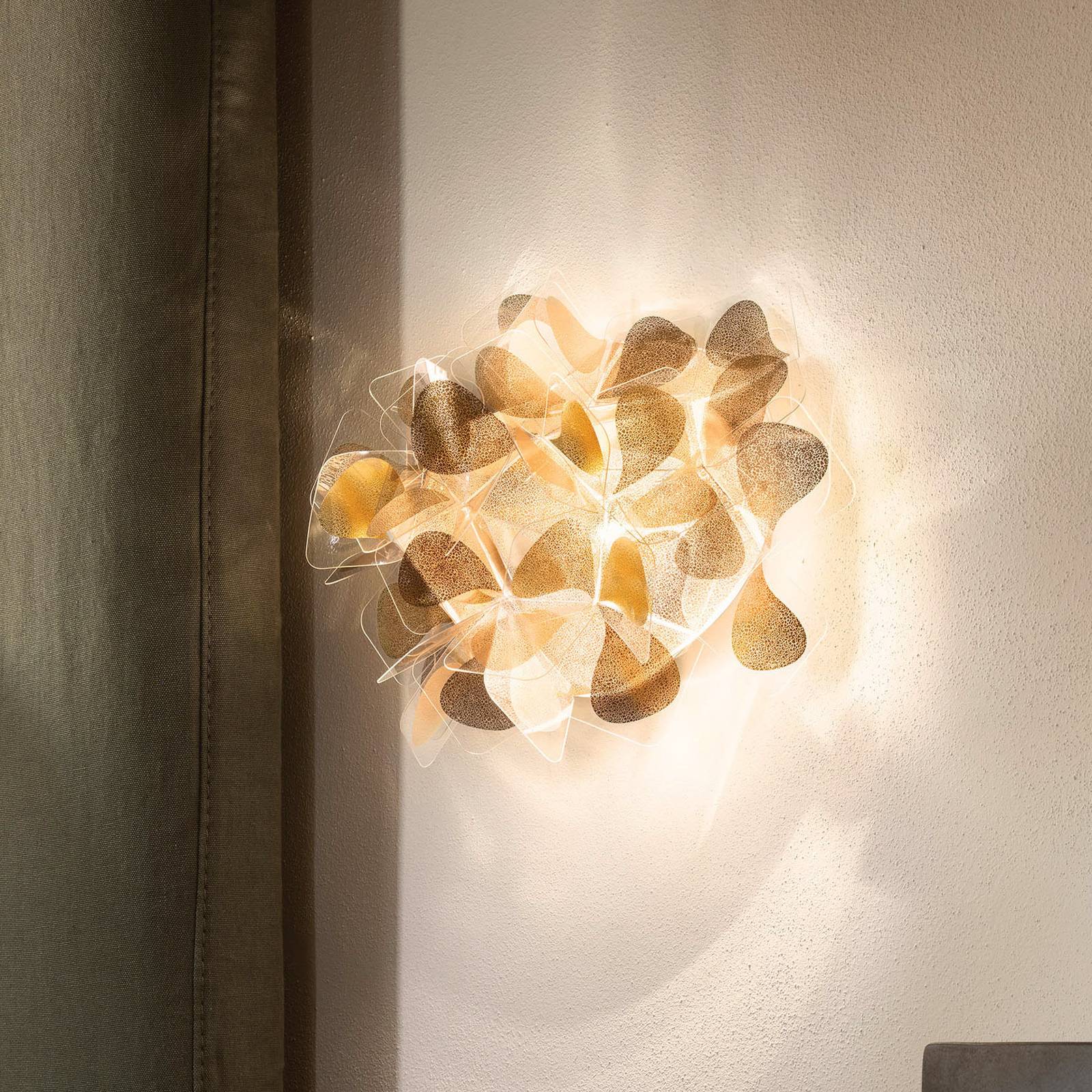 Zdjęcia - Żyrandol / lampa Slamp Clizia Mama Non Mama kinkiet 32x28cm złoty 