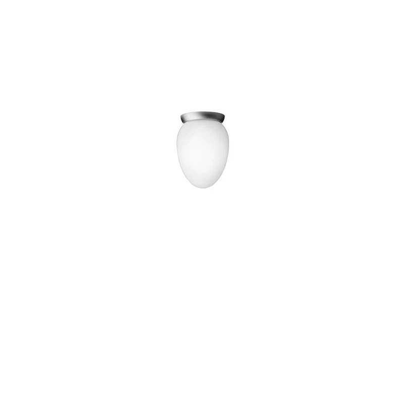 Nuura Aps – Rizzatto 171 Wand-/Deckenleuchte Satin Silver/Opal Nuura