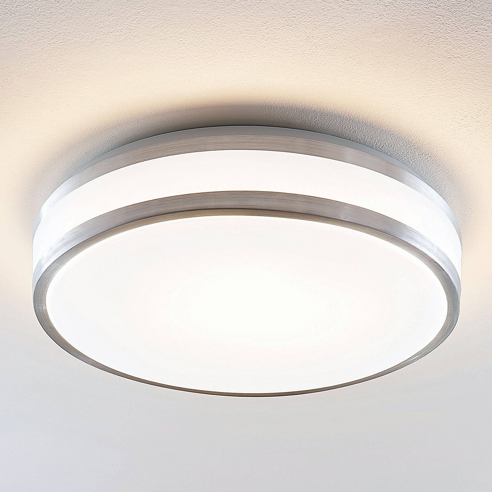 Lindby Nelia LED ceiling lamp, round Lights.co.uk