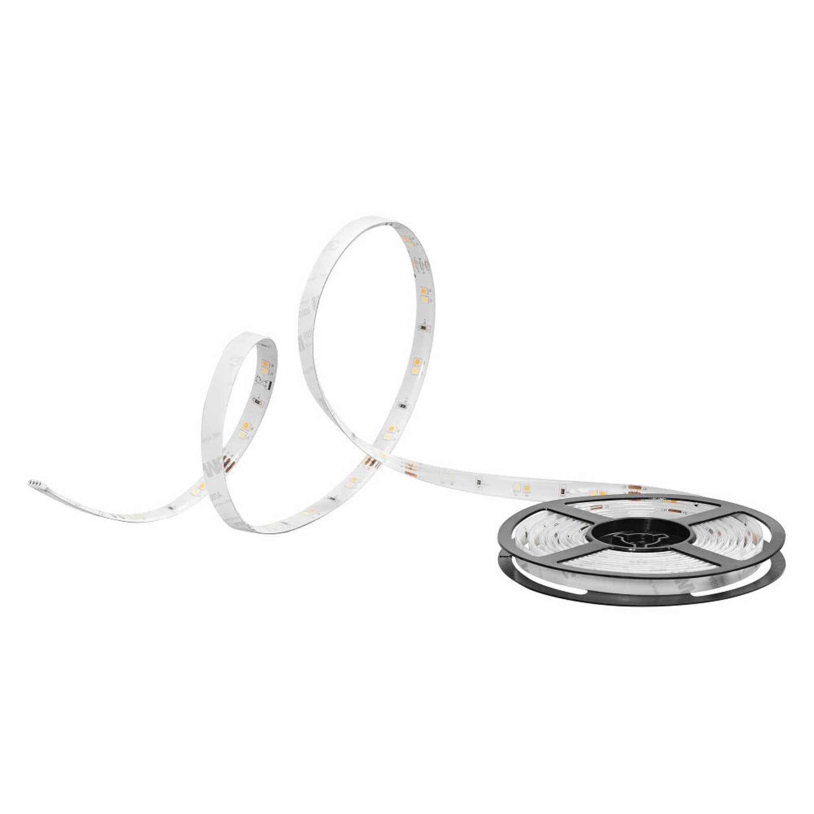 SUN@HOME LED Strip weiß 135W 850 Lumen Sonnenlicht bis Kaminfeuer (2200 - 5000K) 3m Flex Strip mit Biorythmussteuerung Wifi