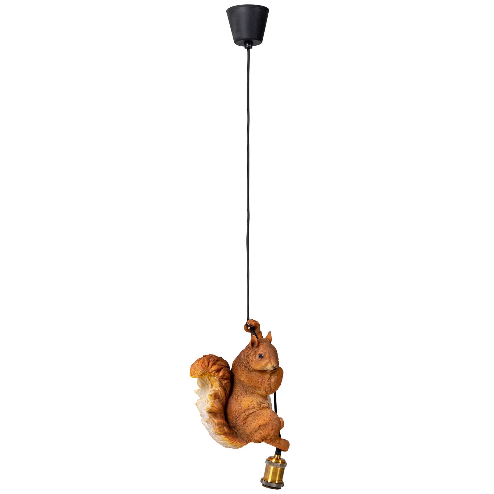 Kare lampada a sospensione con modello scoiattolo