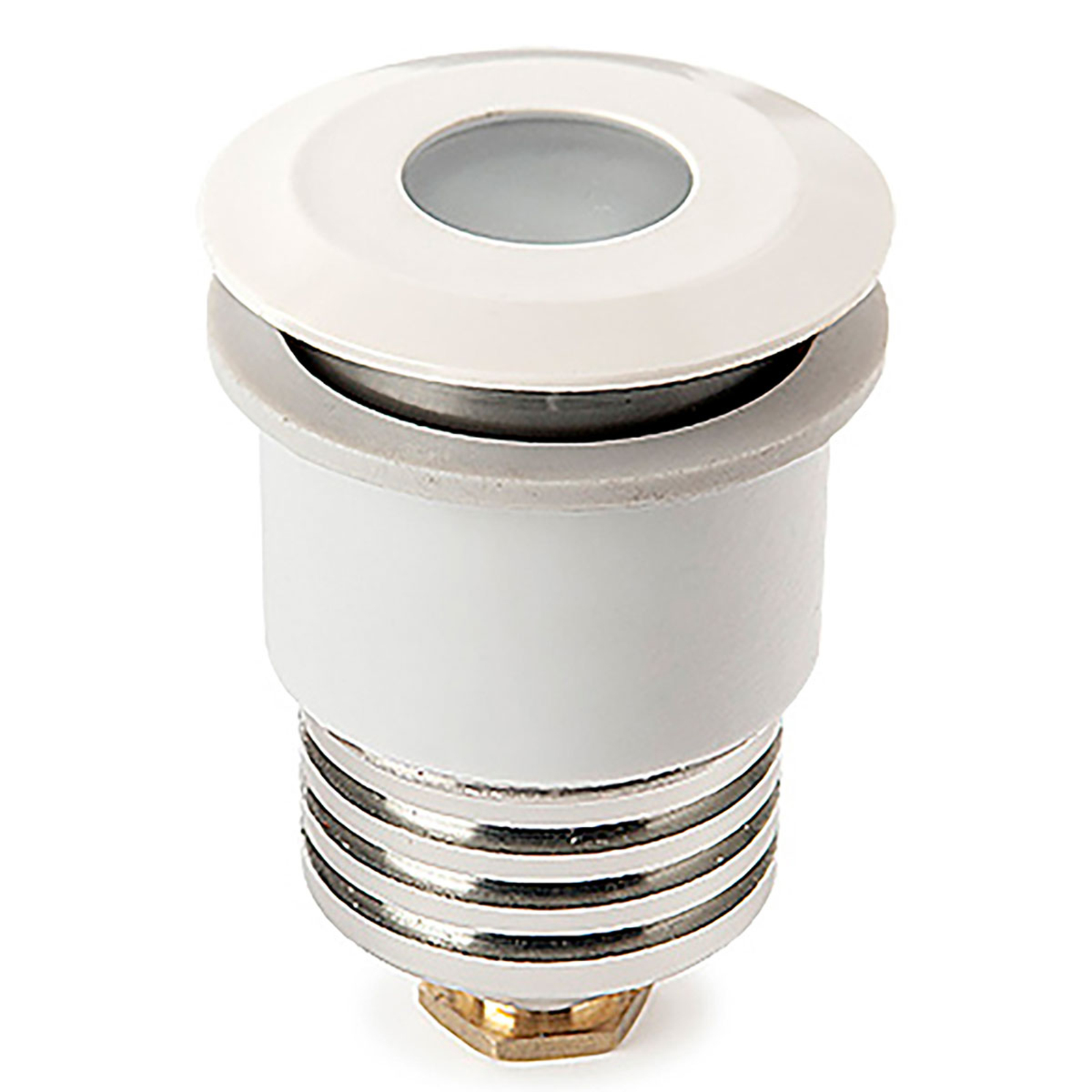 LEDS-C4 Aqua Recessed PC LED waterproof light, aluminium, polycarbonate, glass, 2.2 W, energy efficiency: A++, H: 9 cm