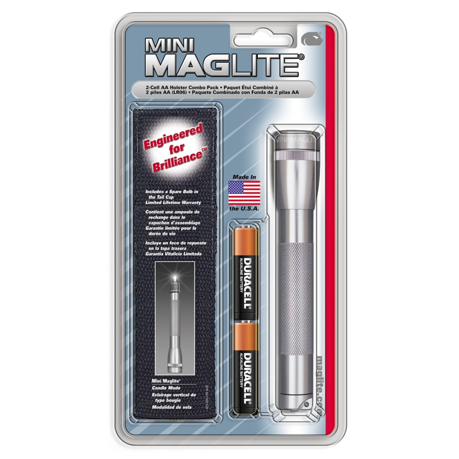 Torch Mini-Maglite, titanium