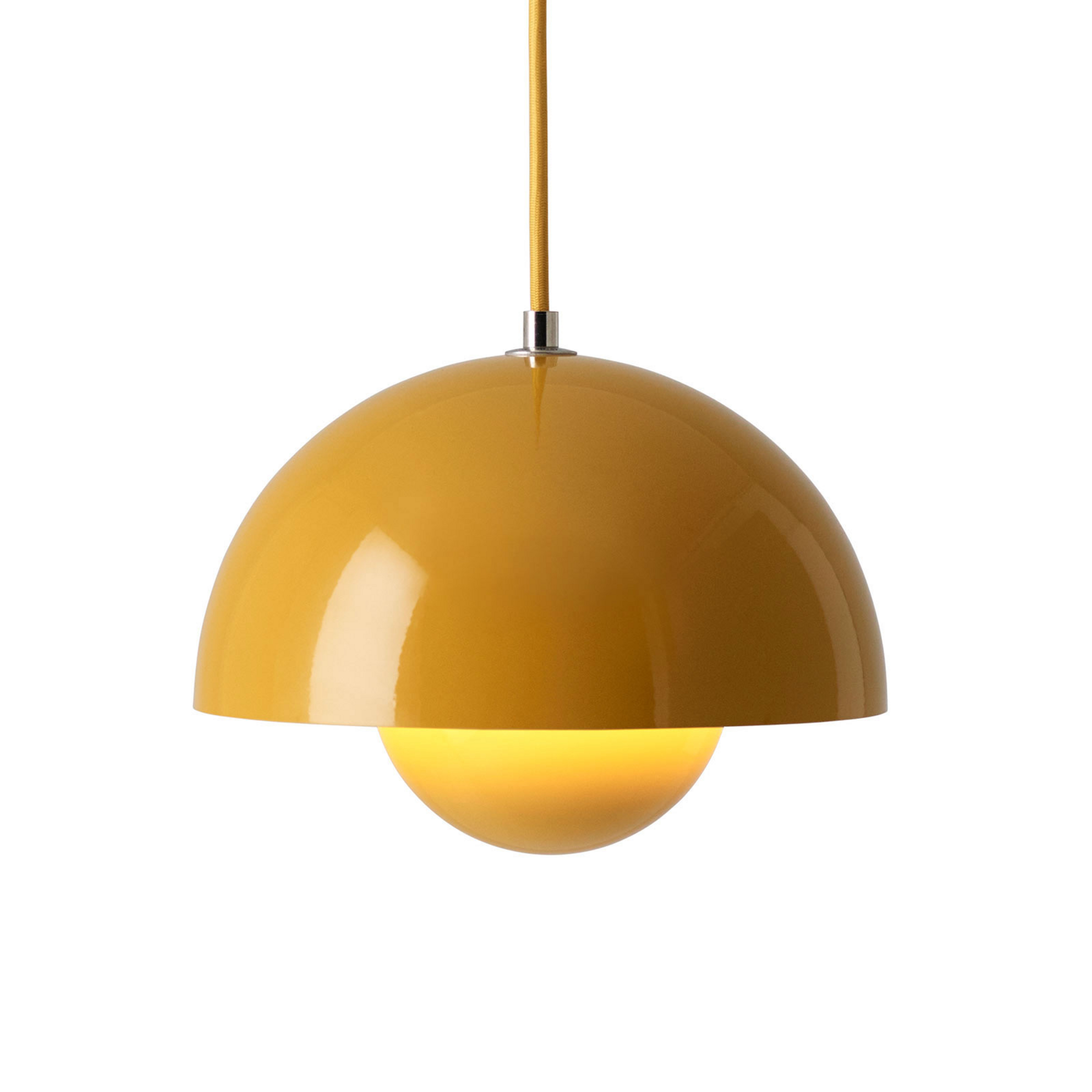 Flowerpot VP1 hanglamp mosterdgeel - &Tradition